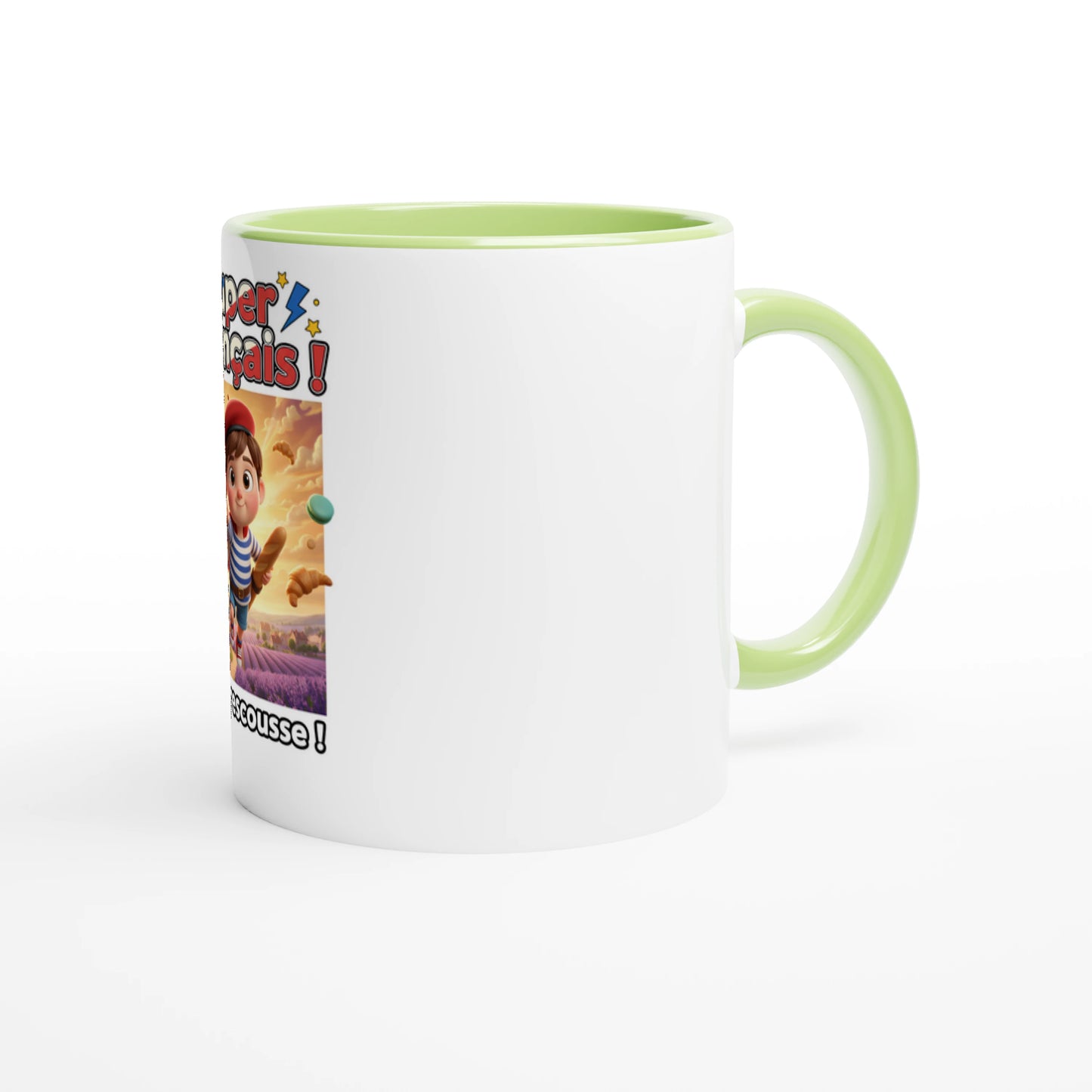 Super French ceramic mug - 325 ml (11 oz)