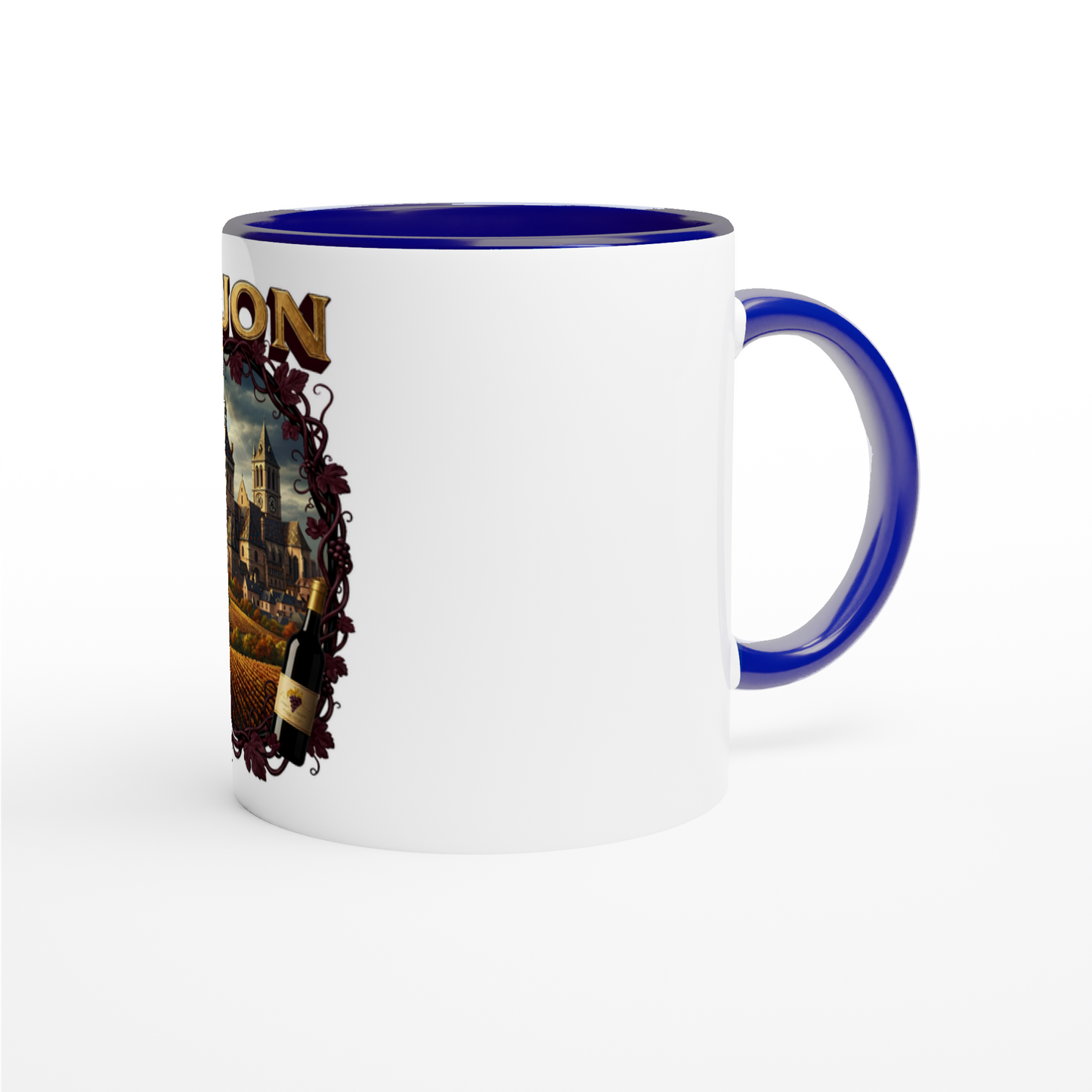 Keramiktasse Dijon Stadt Frankreich 325 ml (11 oz)