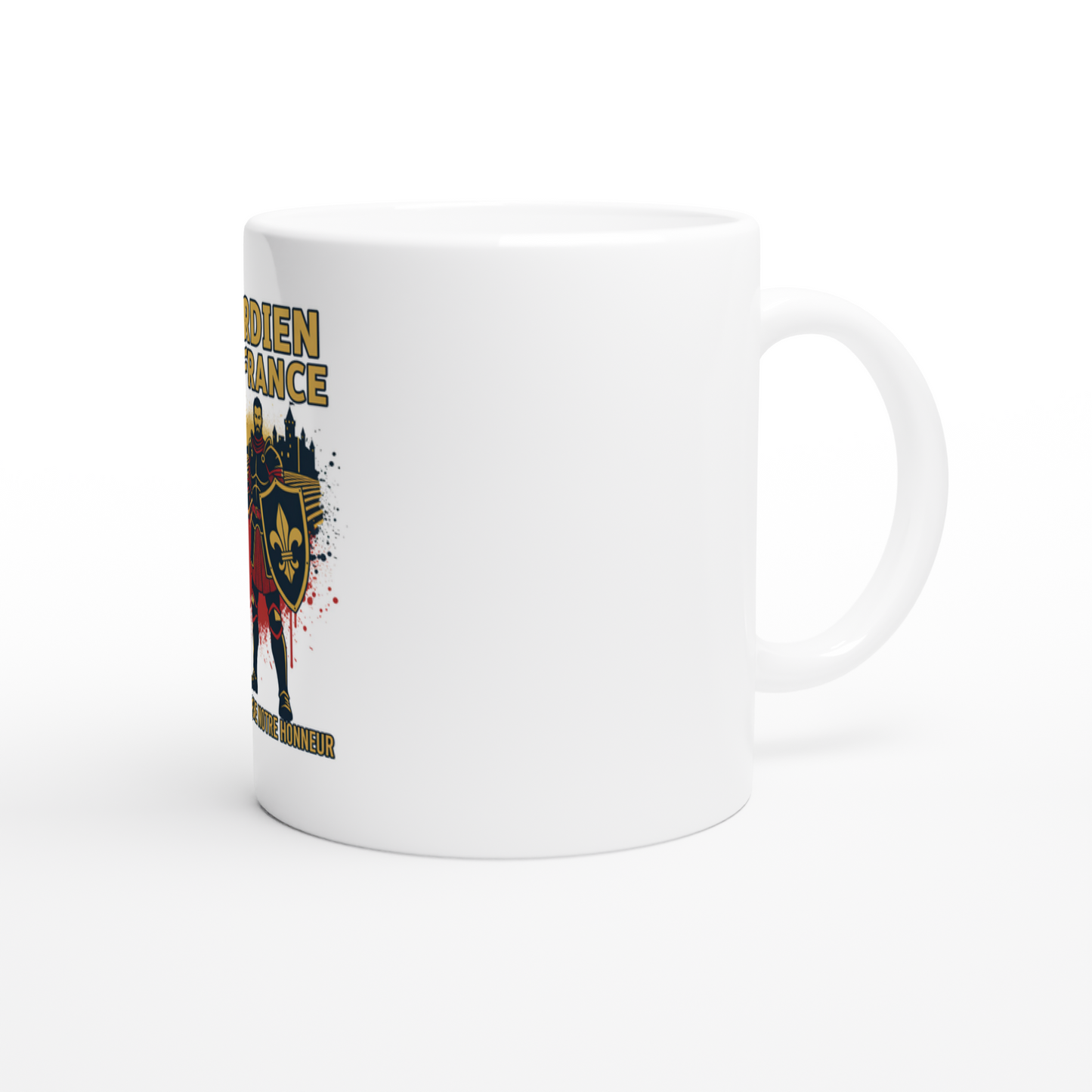 Keramikbecher Frankreich-Wächter 325 ml (11 oz)