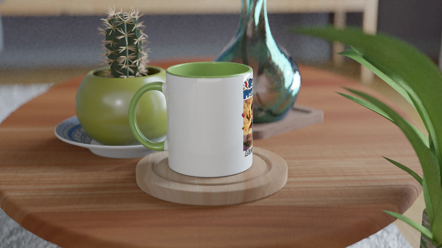 Super French ceramic mug - 325 ml (11 oz)