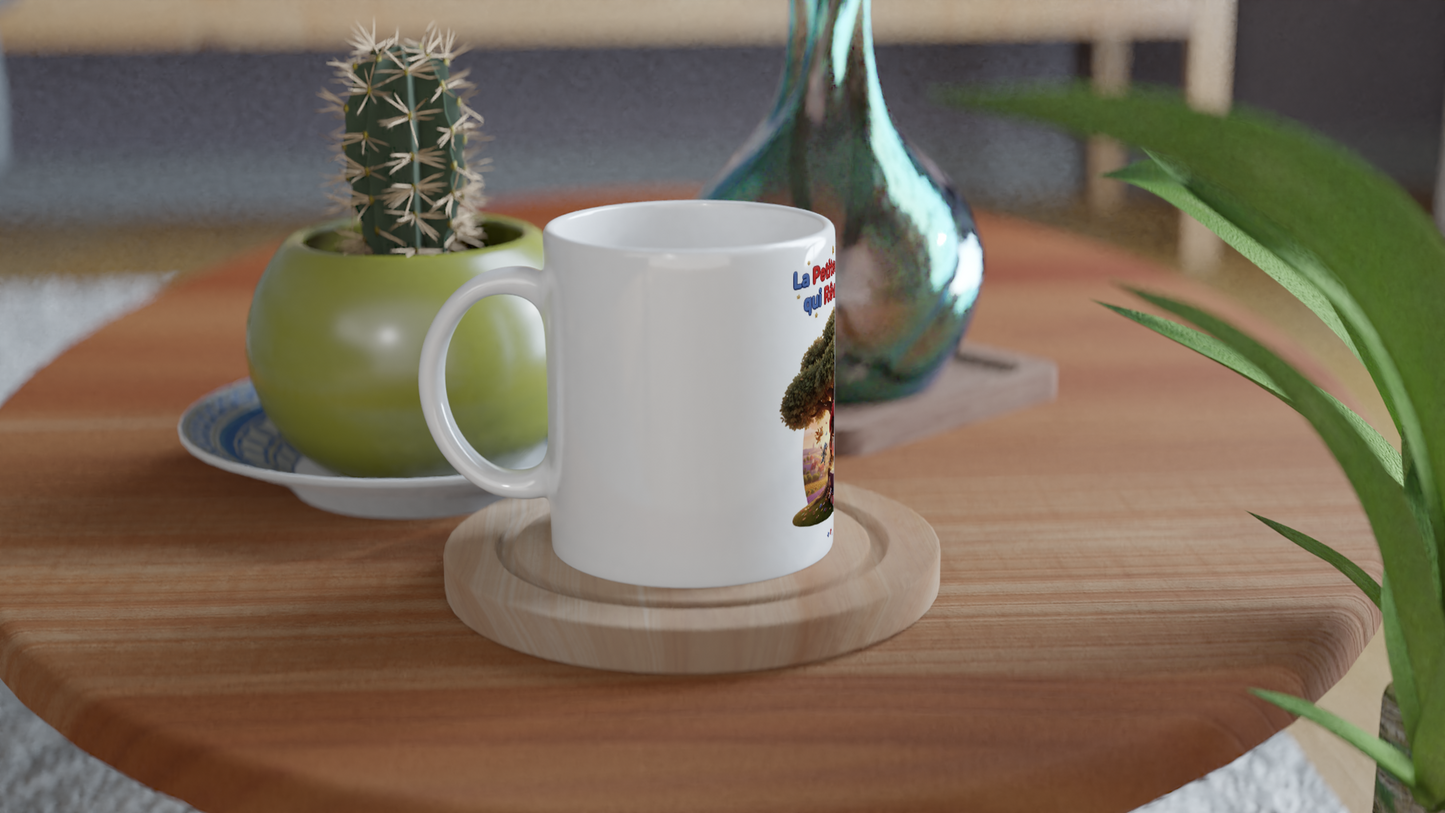 "Little French Girl Who Dreams Big" Ceramic Mug - 325 ml (11 oz)