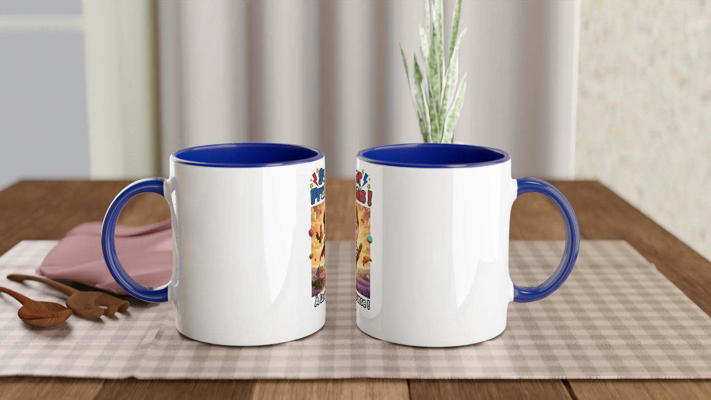 Super French ceramic mug - 325 ml (11 oz)