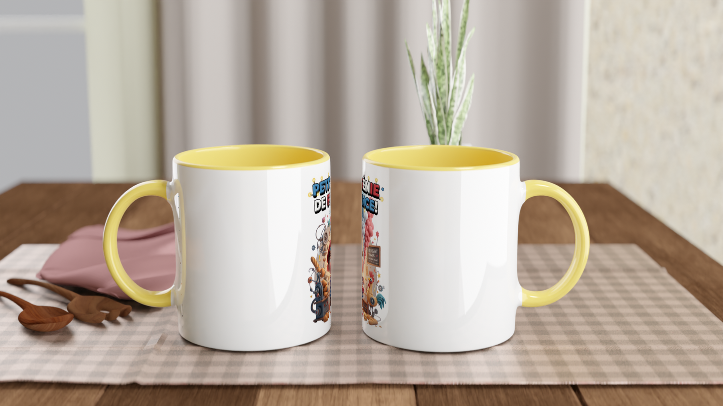 325 ml (11 oz) French Little Genius Ceramic Mug