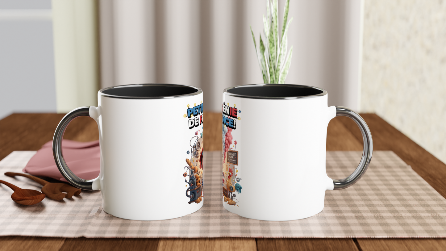 325 ml (11 oz) French Little Genius Ceramic Mug