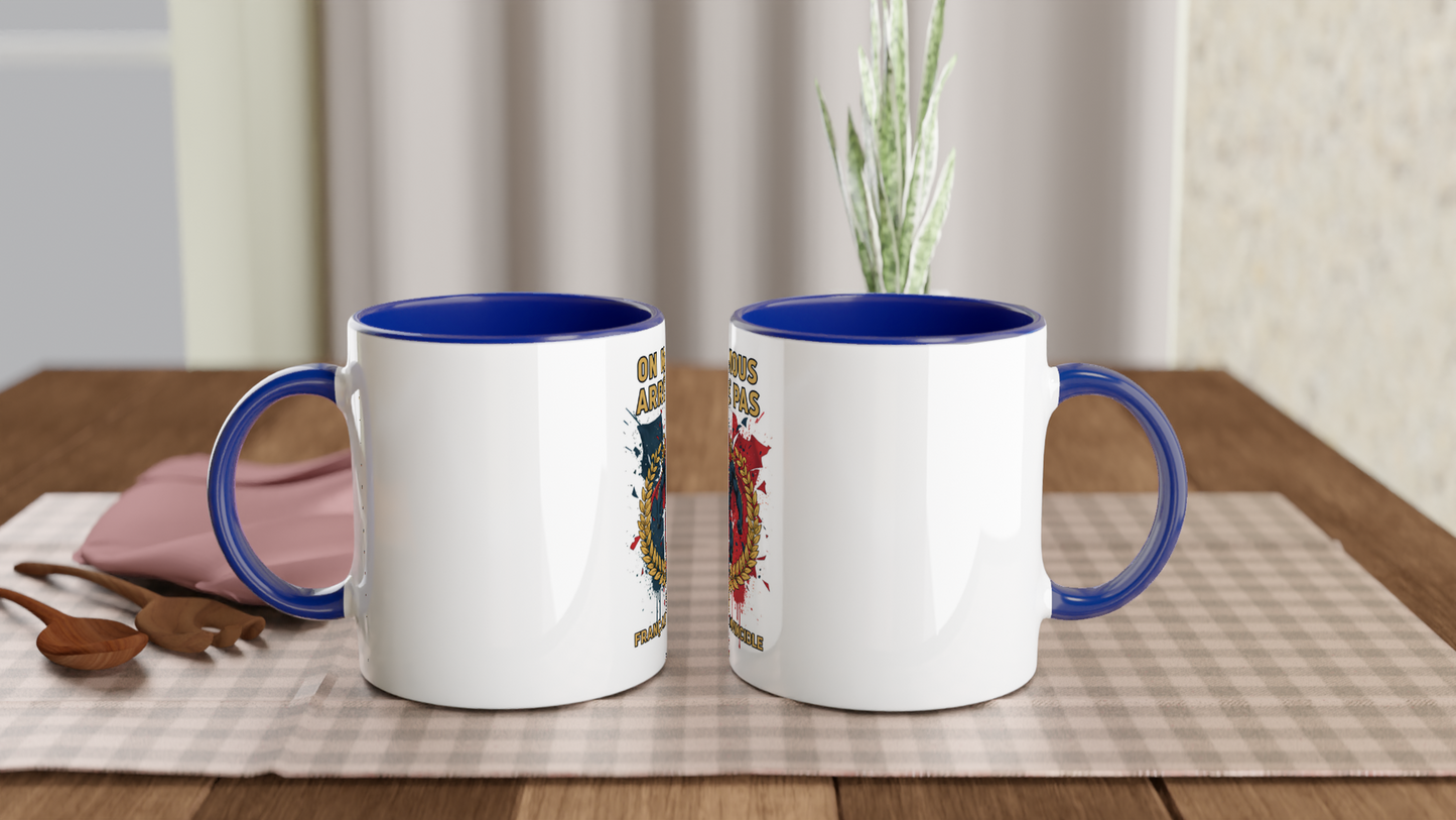 Keramiktasse "Niemand hält uns auf" 325 ml (11 oz)