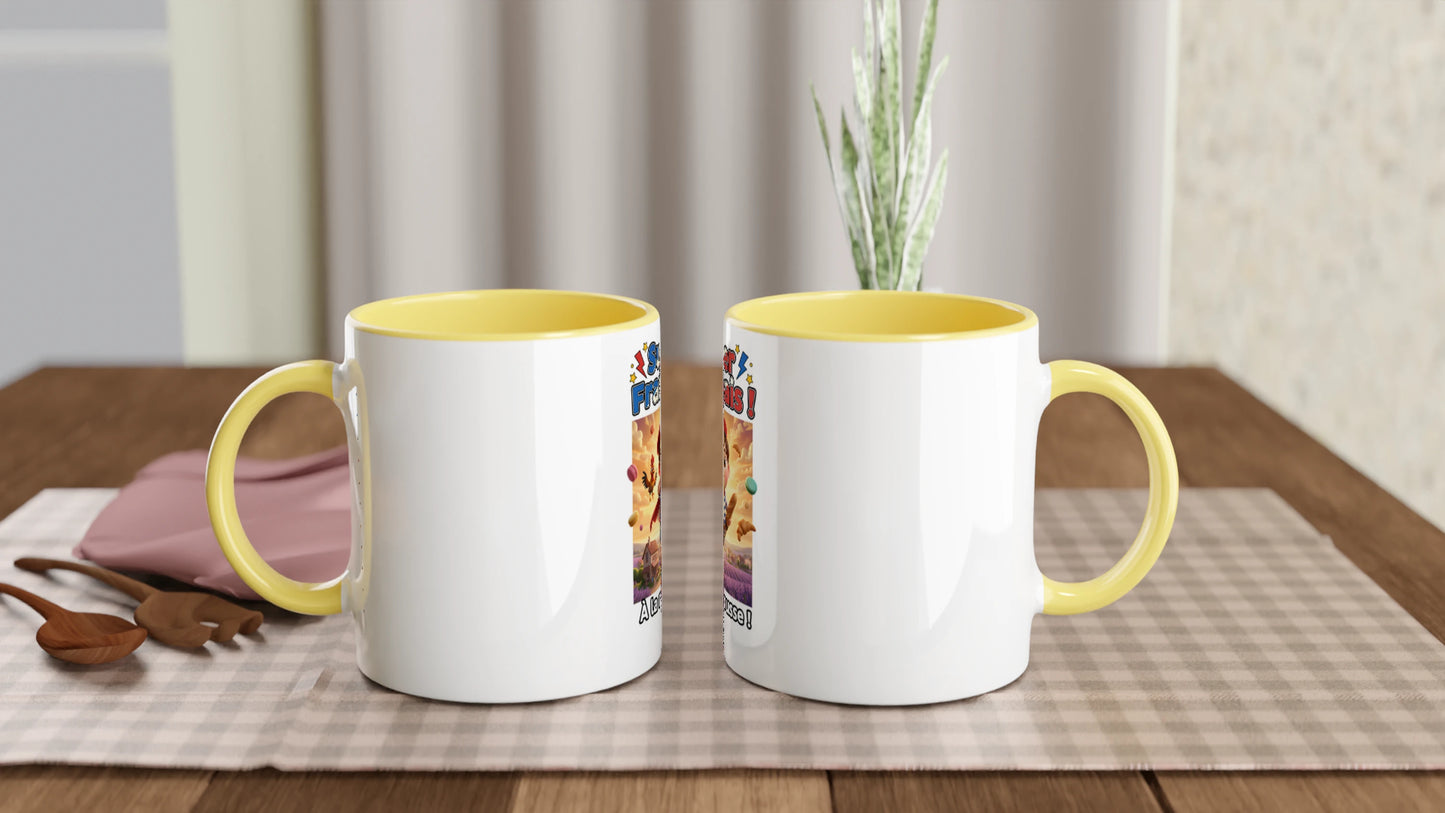 Super French ceramic mug - 325 ml (11 oz)