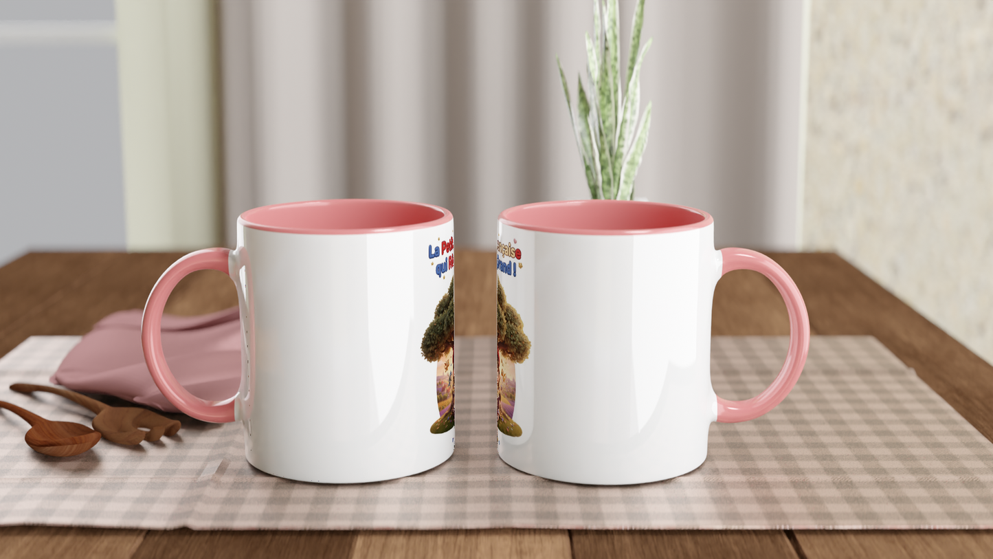 "Little French Girl Who Dreams Big" Ceramic Mug - 325 ml (11 oz)