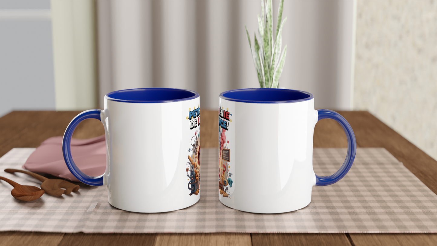 325 ml (11 oz) French Little Genius Ceramic Mug