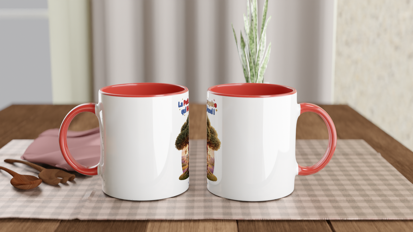 "Little French Girl Who Dreams Big" Ceramic Mug - 325 ml (11 oz)