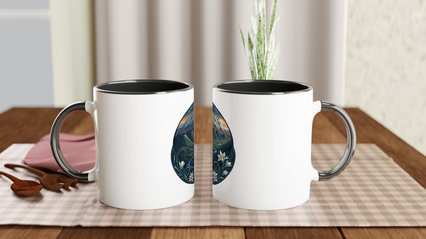 - 325 ml (11 oz) Keramiktasse Auvergne-Rhône-Alpes