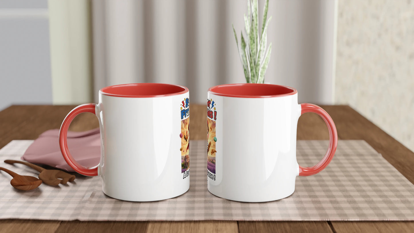 Super French ceramic mug - 325 ml (11 oz)