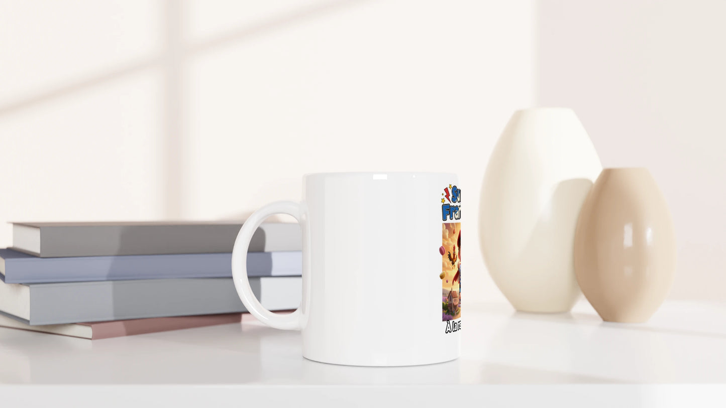 Super French ceramic mug - 325 ml (11 oz)