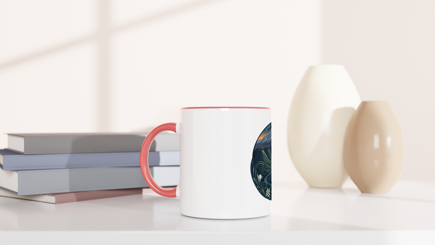 - 325 ml (11 oz) Keramiktasse Auvergne-Rhône-Alpes