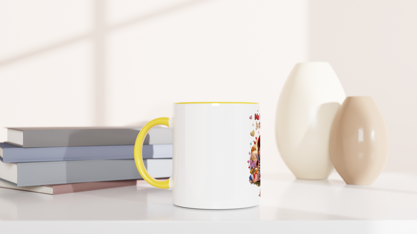 Keramikbecher „Ma France je t'aime“ (325 ml)