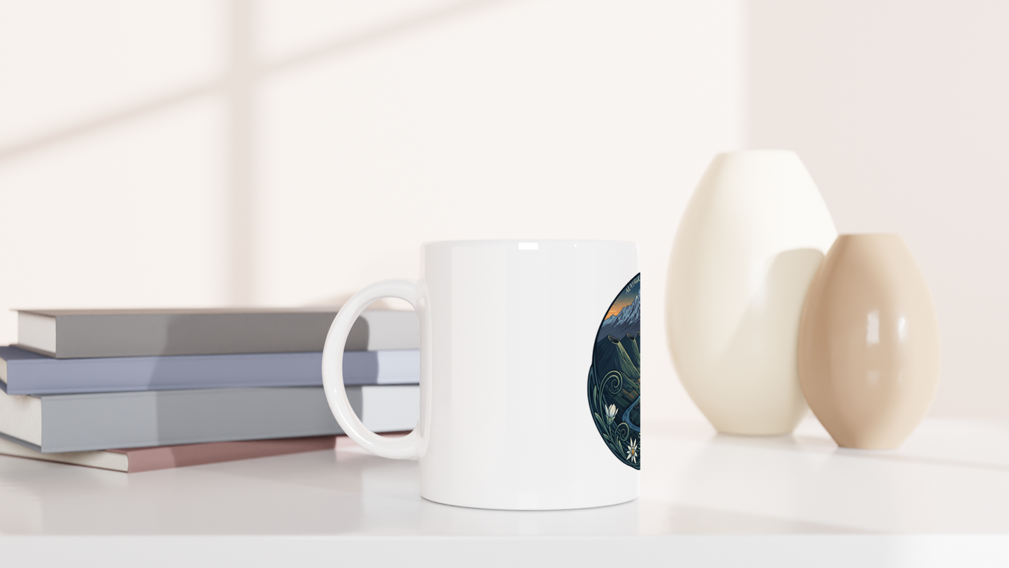- 325 ml (11 oz) Keramiktasse Auvergne-Rhône-Alpes