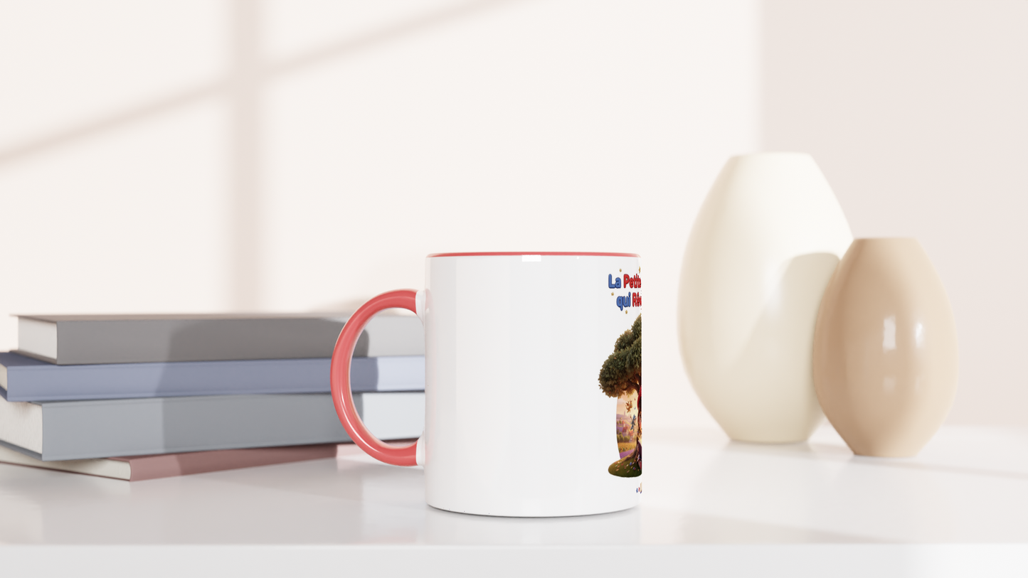 "Little French Girl Who Dreams Big" Ceramic Mug - 325 ml (11 oz)