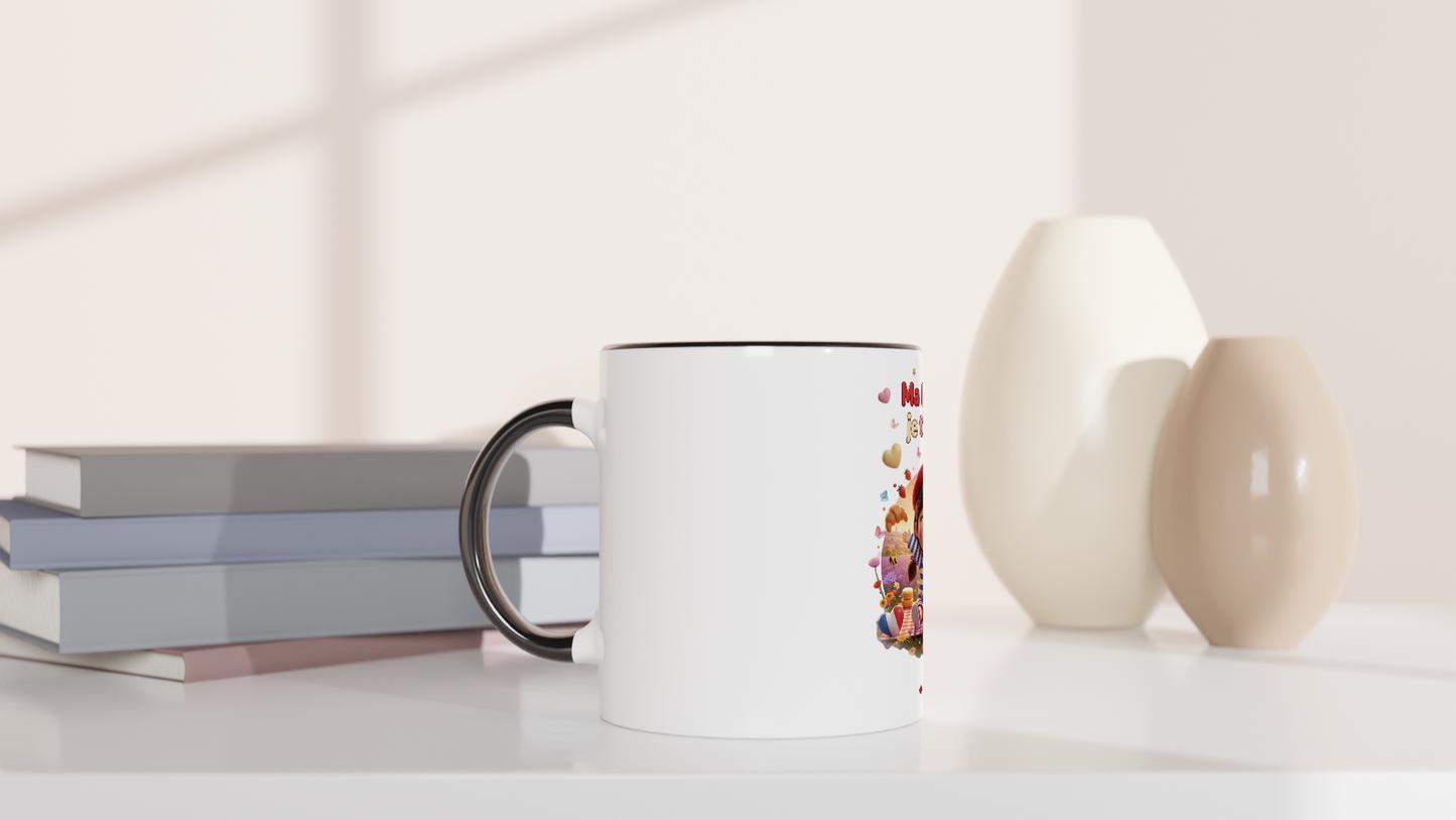 Keramikbecher „Ma France je t'aime“ (325 ml)