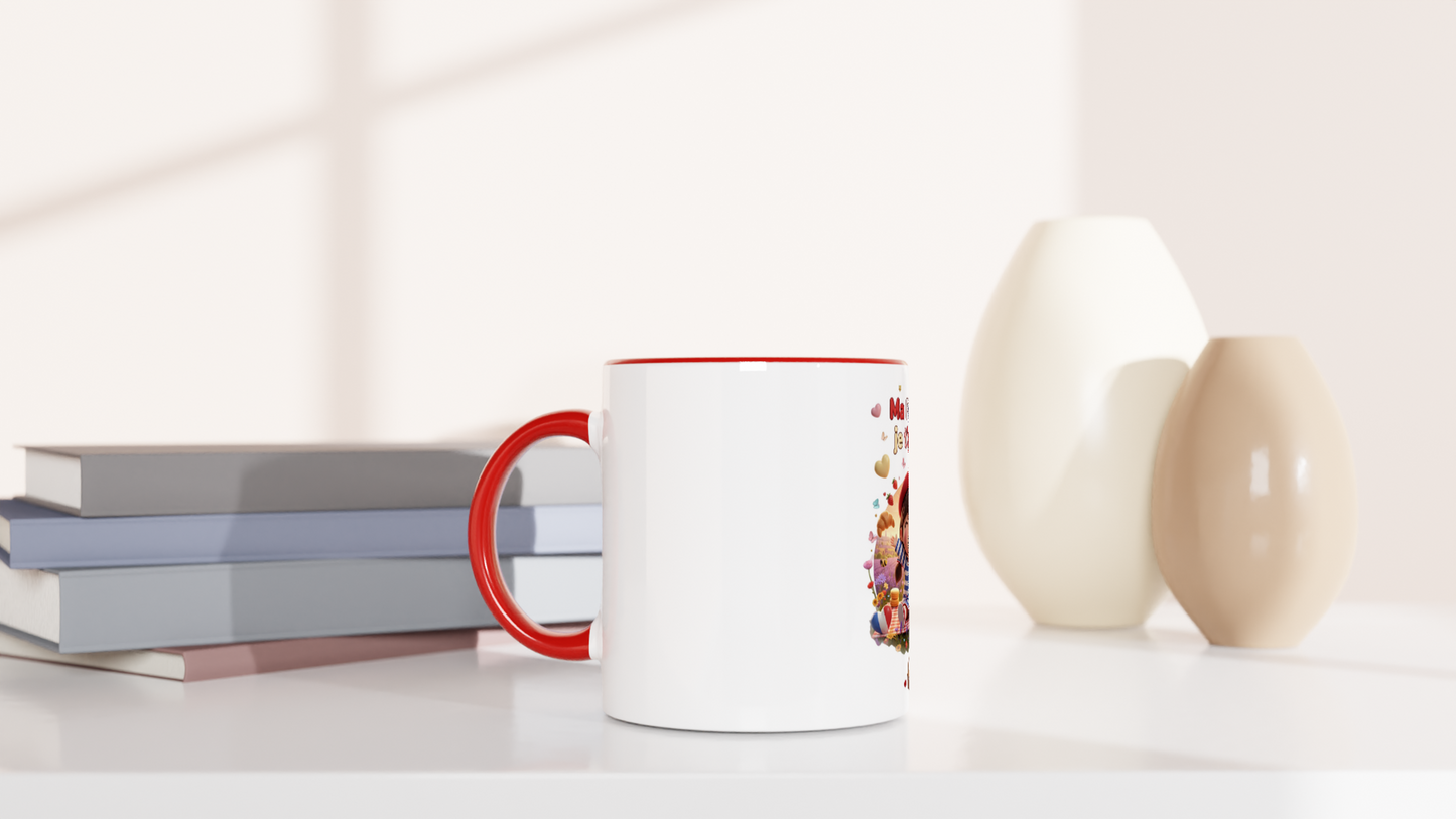 Keramikbecher „Ma France je t'aime“ (325 ml)