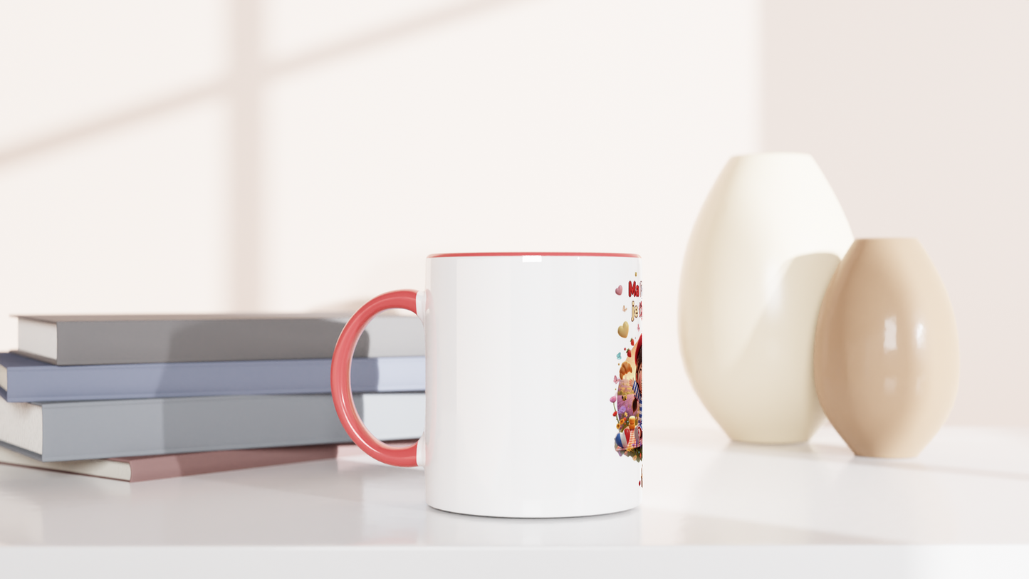 Keramikbecher „Ma France je t'aime“ (325 ml)