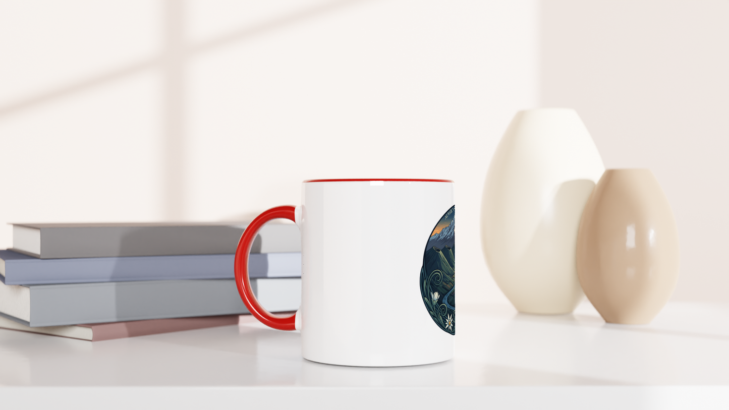 - 325 ml (11 oz) Keramiktasse Auvergne-Rhône-Alpes