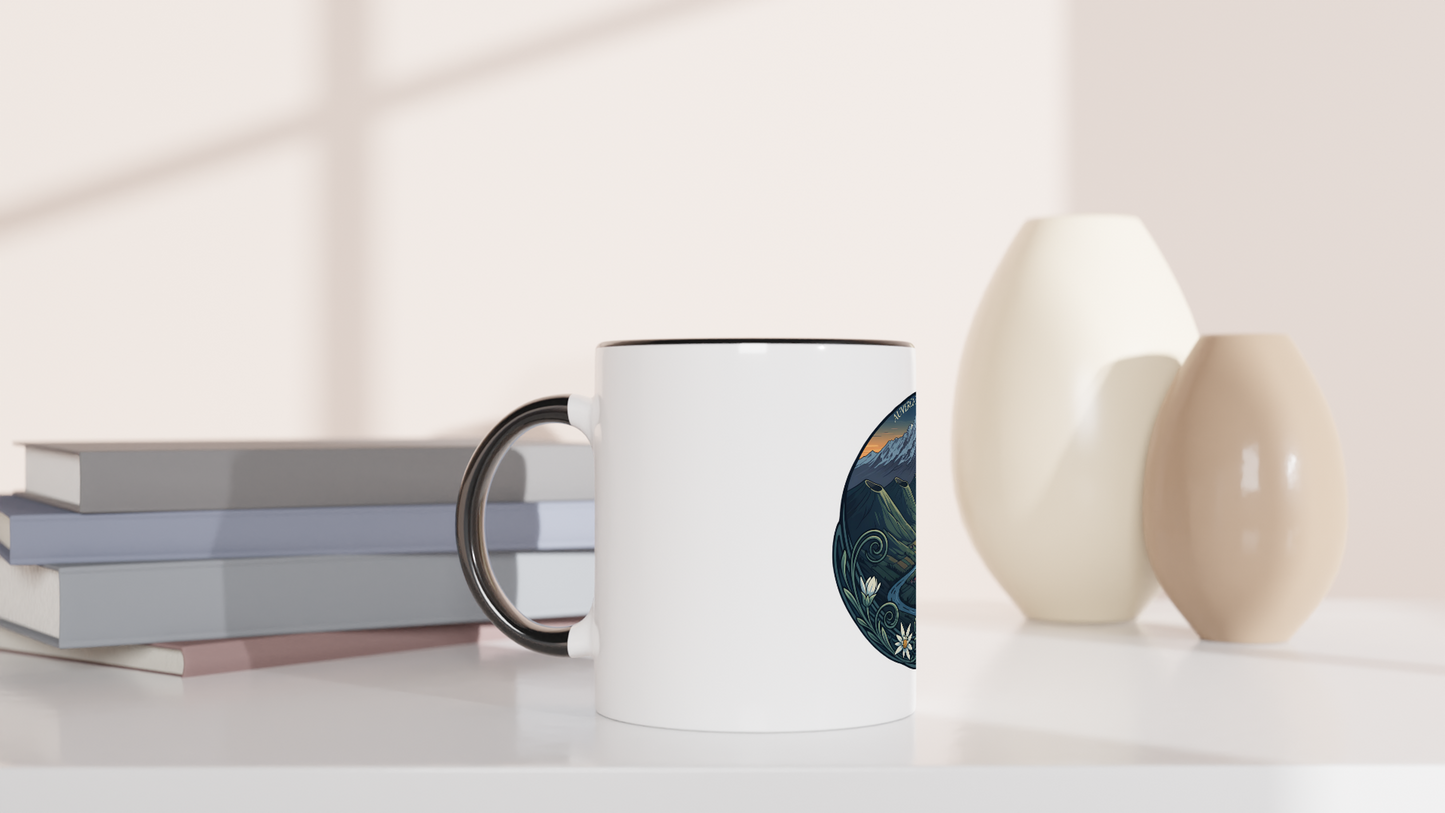 - 325 ml (11 oz) Keramiktasse Auvergne-Rhône-Alpes