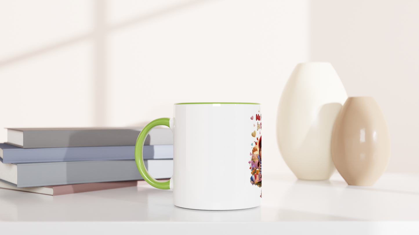 Keramikbecher „Ma France je t'aime“ (325 ml)