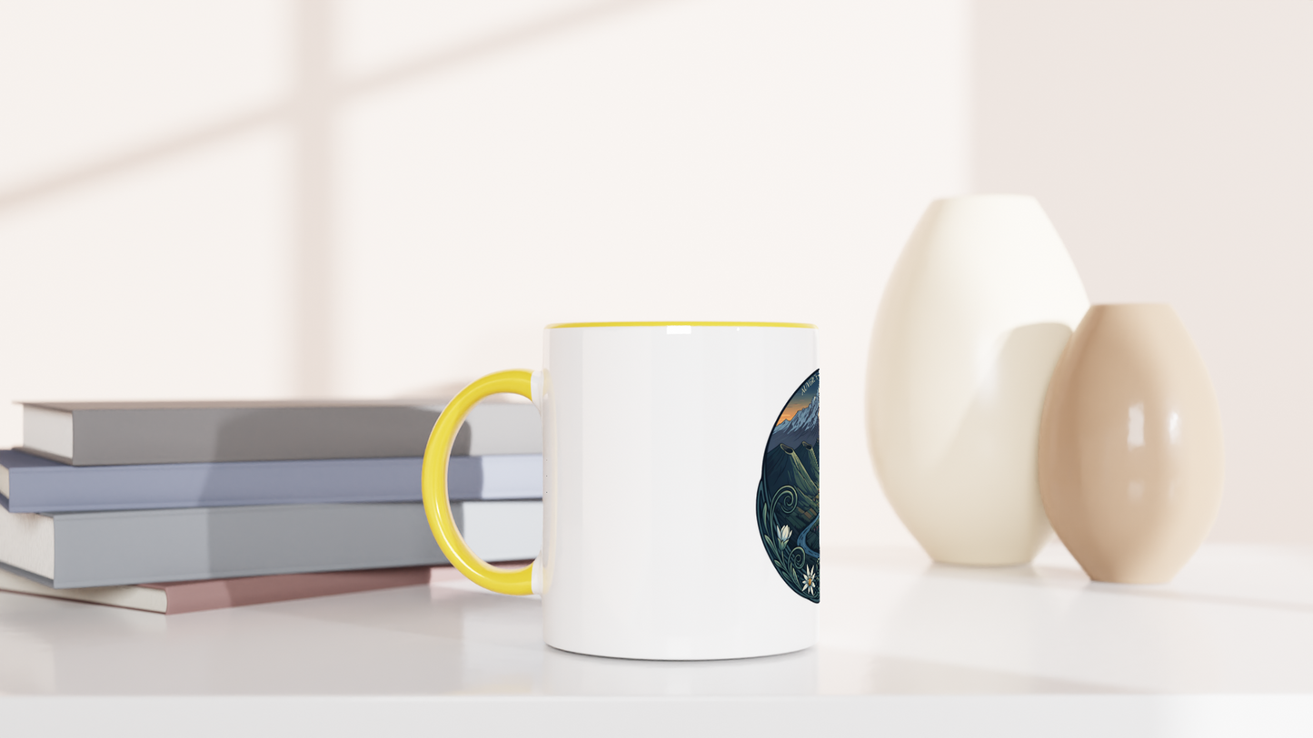 - 325 ml (11 oz) Keramiktasse Auvergne-Rhône-Alpes