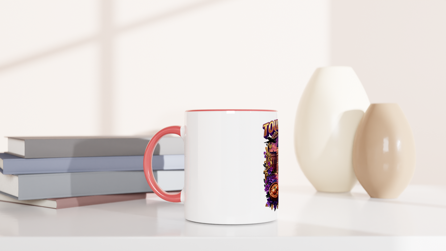 Keramiktasse Toulouse, Stadt in Frankreich, 325 ml (11 oz)