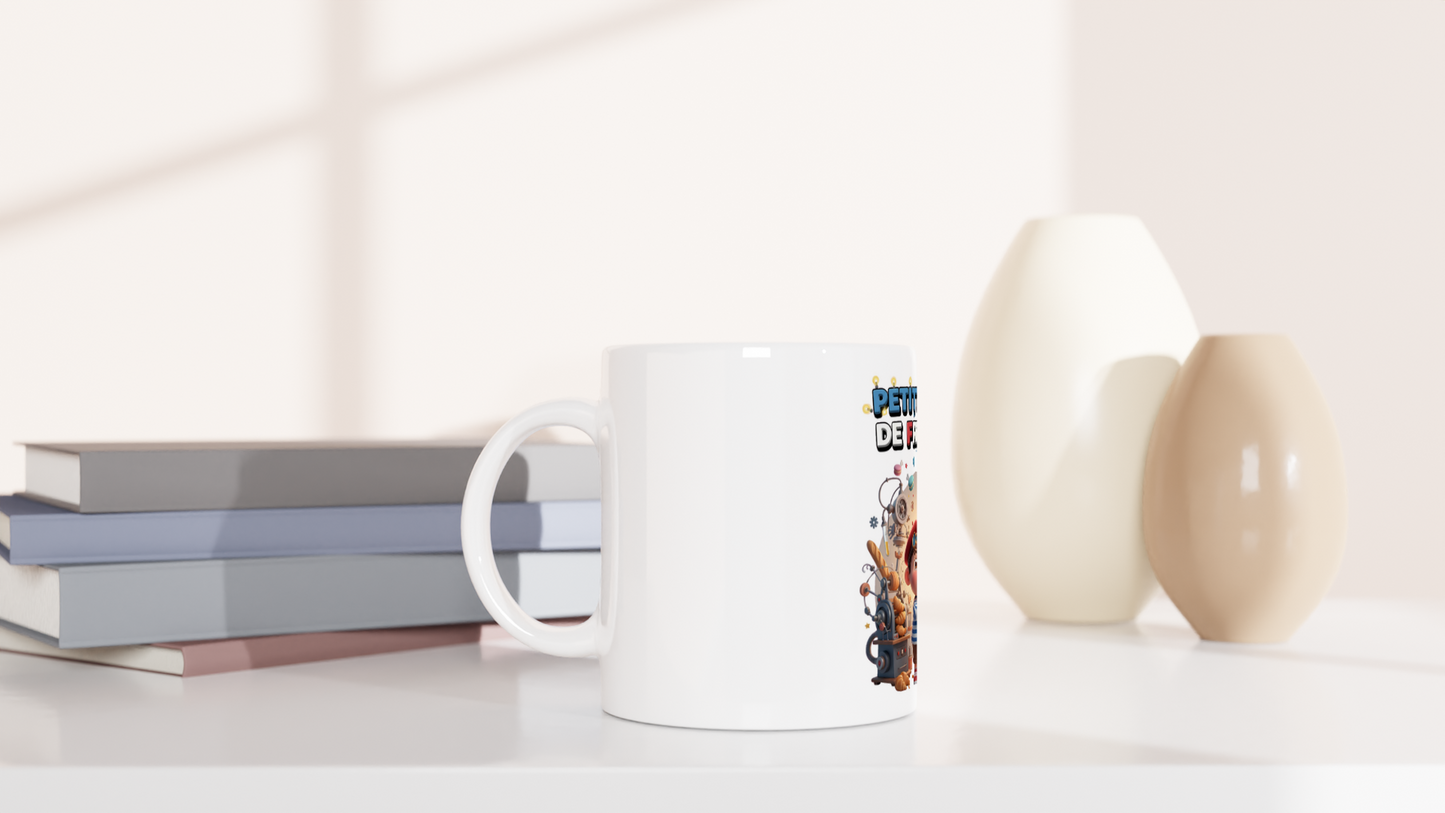 325 ml (11 oz) French Little Genius Ceramic Mug