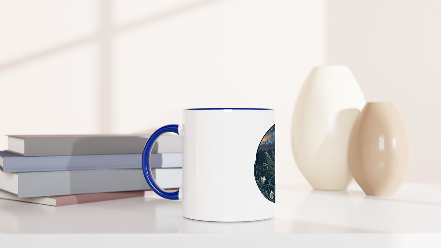 - 325 ml (11 oz) Keramiktasse Auvergne-Rhône-Alpes