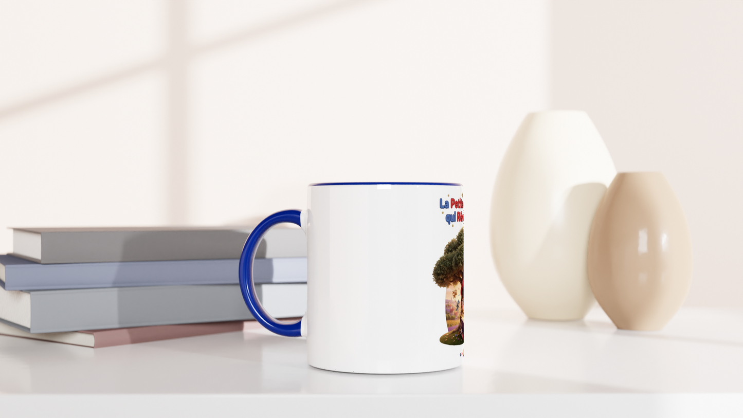 "Little French Girl Who Dreams Big" Ceramic Mug - 325 ml (11 oz)